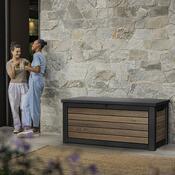 Keter cutie de depozitare pentru grădină Deco 630 l, maro