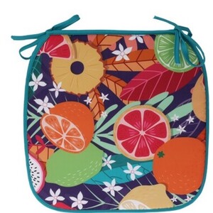 Pernă de scaun Orange, 38 x 38 cm