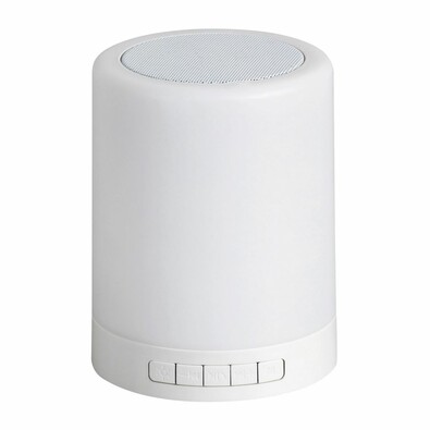 Rabalux 4534 Kendall Lampa stołowa LED z głośnikiem, biała