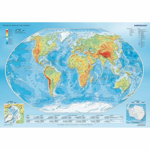 Trefl Puzzle Mapa sveta, 1000 dielikov