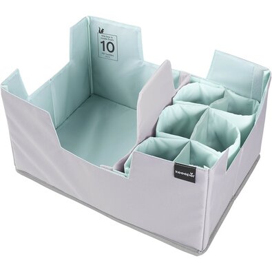 Keeeper Skladací nákupný organizér Nea set XL Aquamarine 28 l