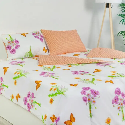 Stanex CLASSIC zestaw letni Wiosna pomarańczowy,140 x 200 cm, 40 x 60 cm