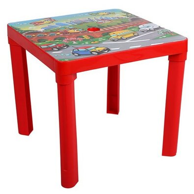 Star Plus Gartentisch für Kinder, rot