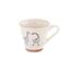 Orion STATEK liba porcelán bögre, 0,07 l