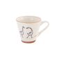 Orion STATEK liba porcelán bögre, 0,07 l