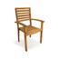Stapelbarer Sessel Luc 58 x 52 x 97 cm, Akazie