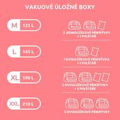 Compactor Vakuový úložný box s pouzdrem XXL, 50 x 65 x 27 cm