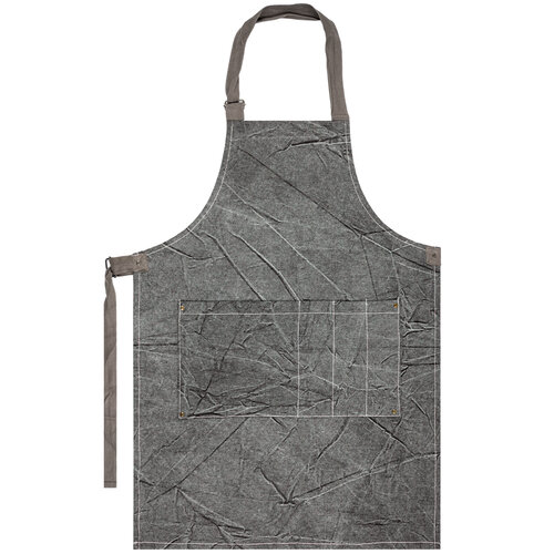 Kuchyňská zástěra Klasik šedá, 60 x 84 cm