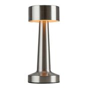 Rabalux 74208 stolná LED lampa Senan, strieborná