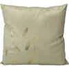 Kissen Leaves beige, 45 x 45 cm