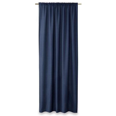 Restilo Záves Oxford Pleat navy, 140 x 250 cm