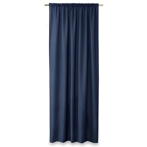 Restilo Záves Oxford Pleat navy, 140 x 250 cm