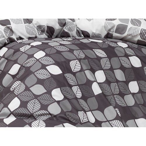 BedTex Bavlnené obliečky Bunku sivá, 220 x 200 cm, 2x 70 x 90 cm