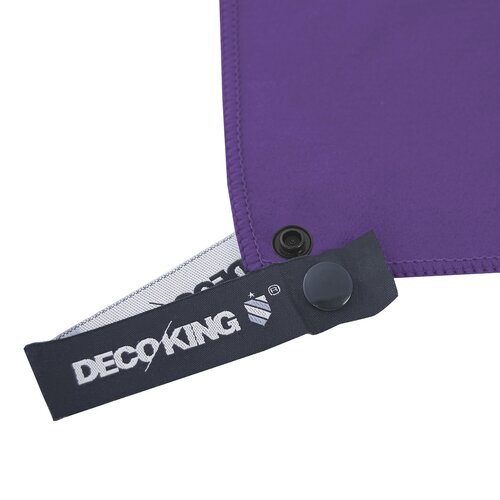 Prosop DecoKing Fitness Ekea, violet, 40 x 80 cm