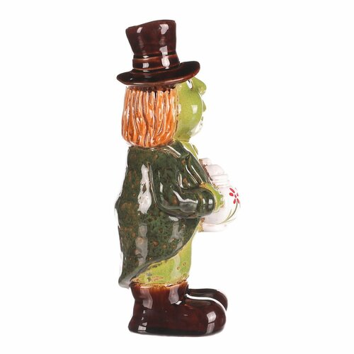 Decorațiuni de grădină Vodník stând, ceramică, 9 x9 x 24 cm