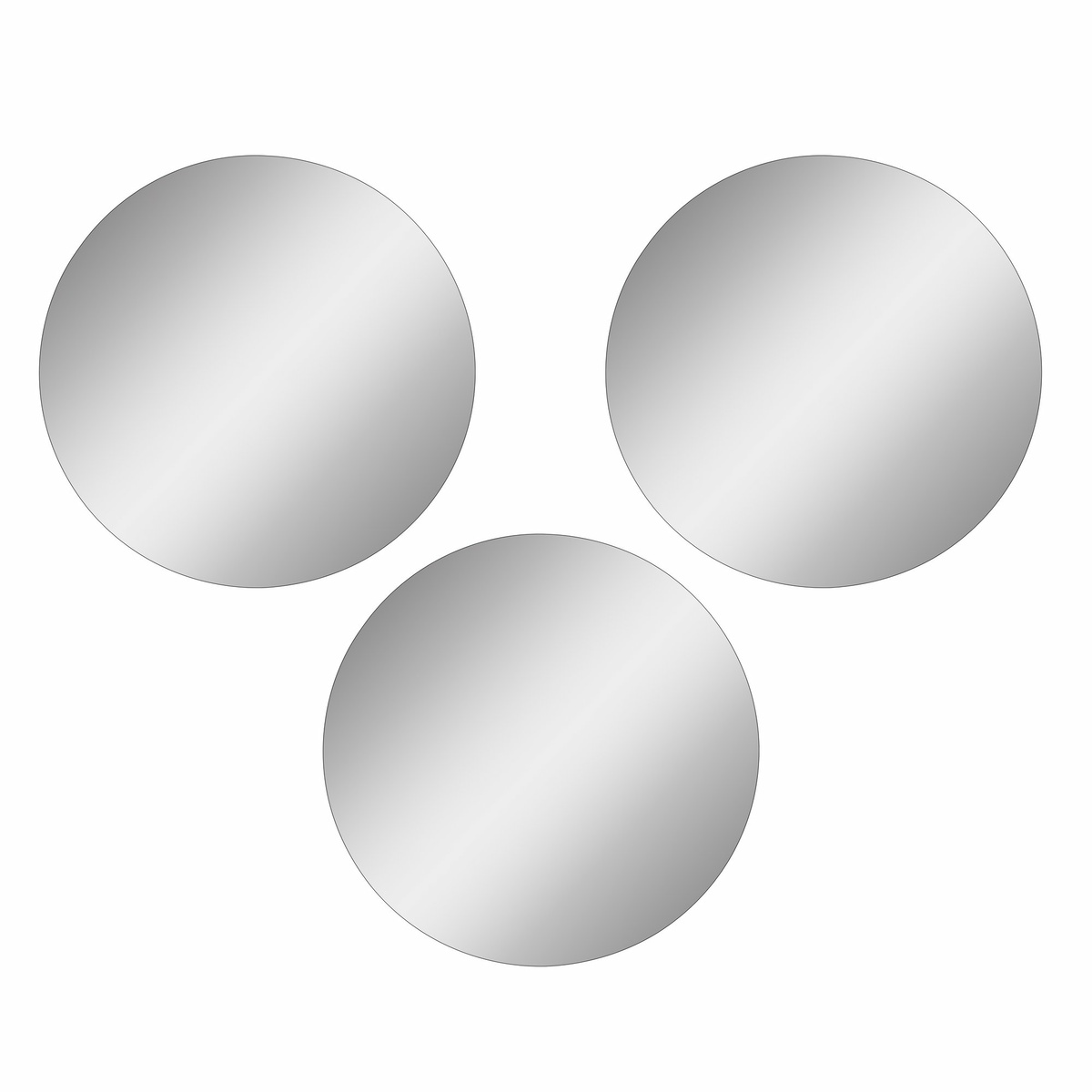 Zrcadlo Round 40 cm, 3 ks, 3 ks