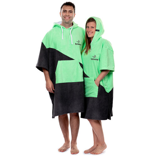 Towee Surf Poncho Double Grün, 80 x 115 cm