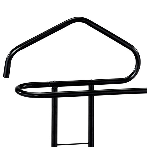 Stummer Diener 81119 BK schwarz matt, 108 cm