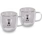 Lamart LT9125 Set de 2 pahare Bear Vaso, 250 ml,transparent