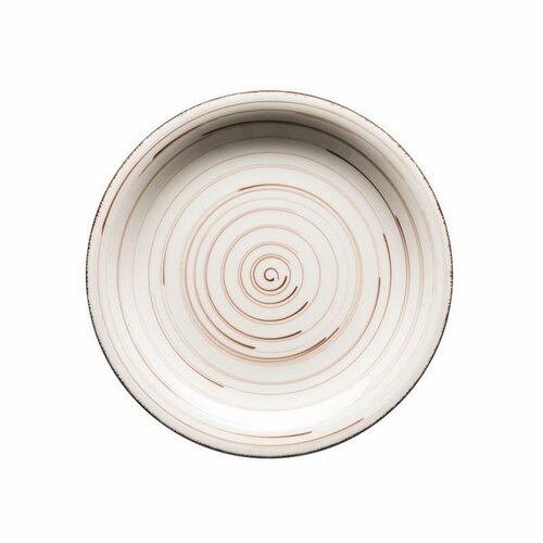 Farfurie ceramică pentru desert Mäser Bel Tempo19,5 cm , bej