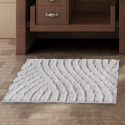 4Home Badteppich-Set Welle, 50 x 60 cm, 60 x 100 cm