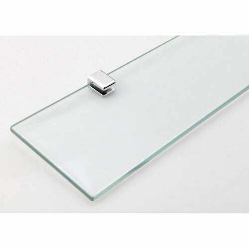 AQUALINE SB115 Samba steklena polica 50 cm,srebrna