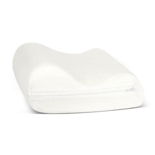 Bellatex Anatomischer Kopfkissenbezug Frottee weiß, 45 x 30 cm