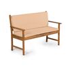 Fieldmann FDZN 9021 Bezug für 2-Sitzer Bank, Creme