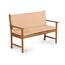 Fieldmann FDZN 9021 Bezug für 2-Sitzer Bank, Creme