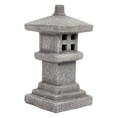 Záhradný lampáš so solárnym LED svetlom Tower, 14,5 x 27 cm