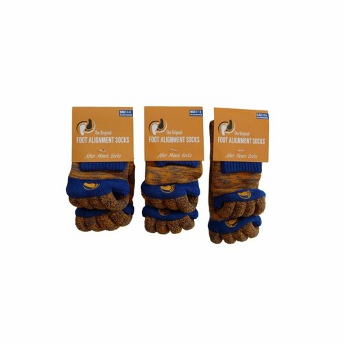 Ajustirane nogavice Orange/Blue - velikost L