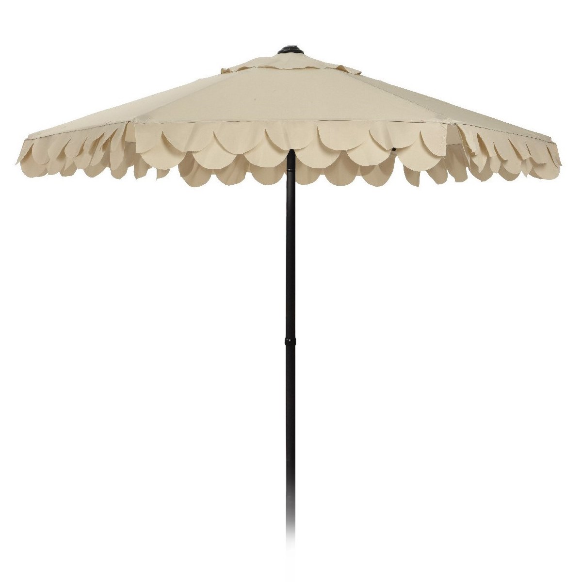 Záhradný slnečník Fringe béžová, pr. 180 cm