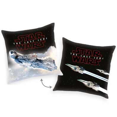 Poduszka Star Wars The Last Jedi - Spaceship, 40 x 40 cm