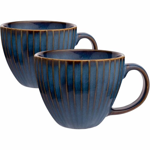 Altom Набір 2 великих чашок Reactive Stripes 450мл