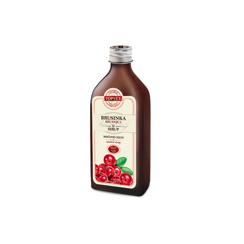 Topvet Farmársky Brusnicový sirup, 320 g