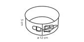 Tescoma Delícia forma na tort 12 cm