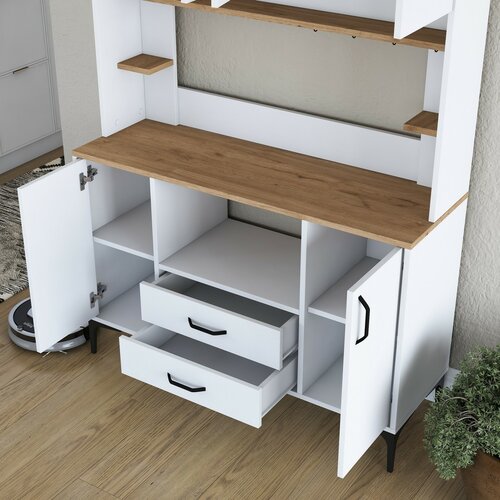 Schrank Jedy Walnut and White