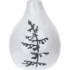 Porcelanska vaza Art z dekorom drevesa, 11 x 14 cm