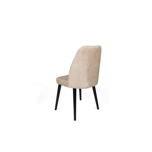 Súprava jedálenských stoličiek Alfa Beige and Black, 2 ks