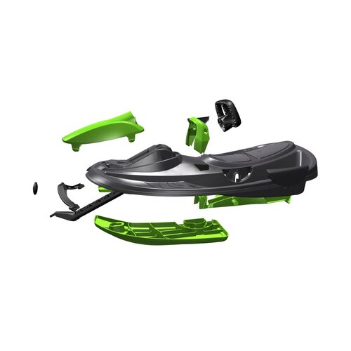 Gizmo Riders Lenkbob Stratos, mystic grün