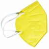 FFP2 légzőmaszk, sárga, 5 db