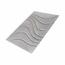RIDDER 729307 La ola Badematte mit Anti-Rutsch-Beschichtung, 60 x 90 cm, grau