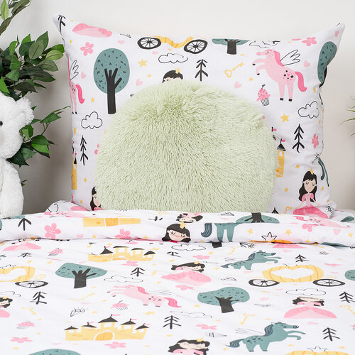 Lenjerie de pat din bumbac pentru copii 4Home Fairytale Dream, 140 x 200 cm, 70 x 90 cm