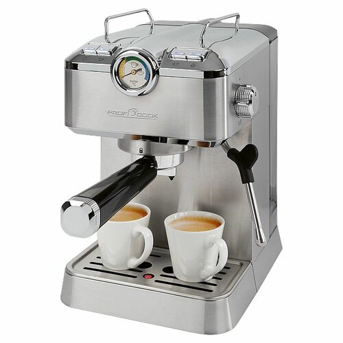 ProfiCook ES-KA 1267 ekspres dźwigniowy do espresso 2w1, 20 BAR