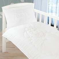 Комплект дитячих ковдр та подушок Bellatex Ovečka,90 x 135 см, 40 x 60 см