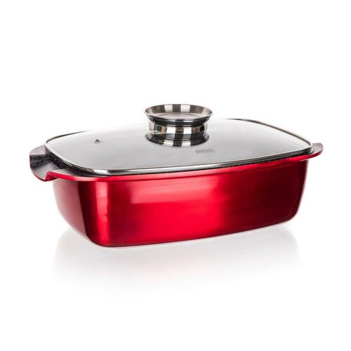 Banquet-Backform METALLIC RED, 40 x 22 x 16,5 cm