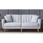 Canapea pat Aqua Grey