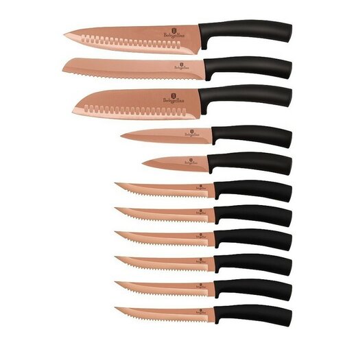 Berlinger Haus 11-dielna sada nožov Rosegold Metallic Line