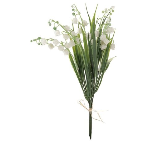 Fotografie Umělá květina Konvalinka puget, 28 cm