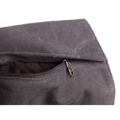 Geantă laptop Outdoor Gear Canvas, gri,35 x 25 x 12 cm